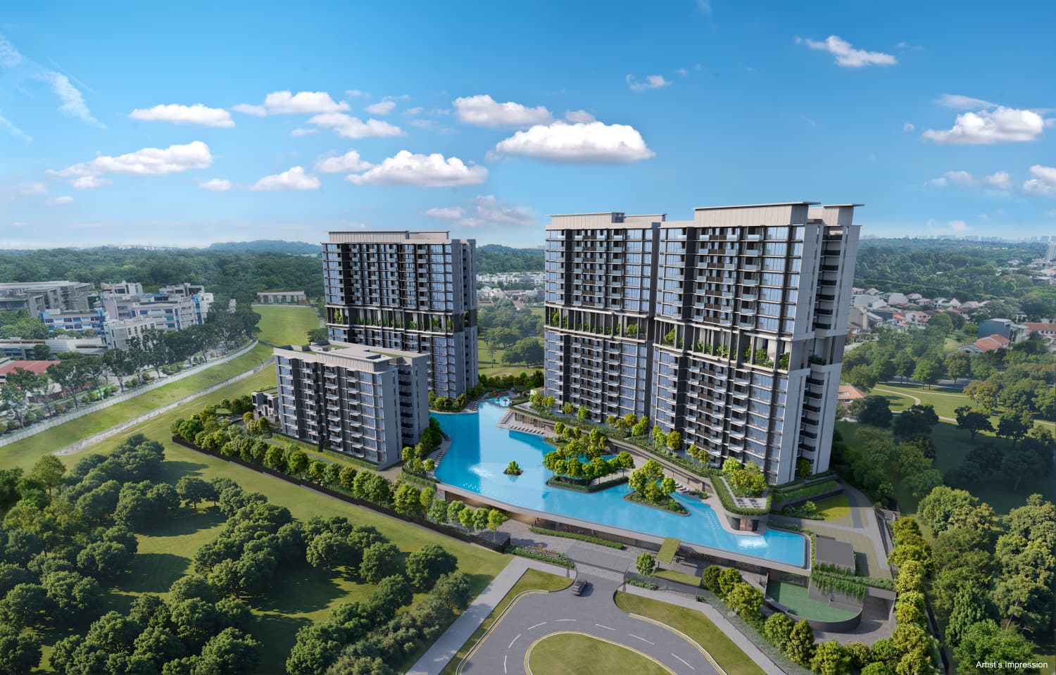 Thomson Reserve — Artist's Impression