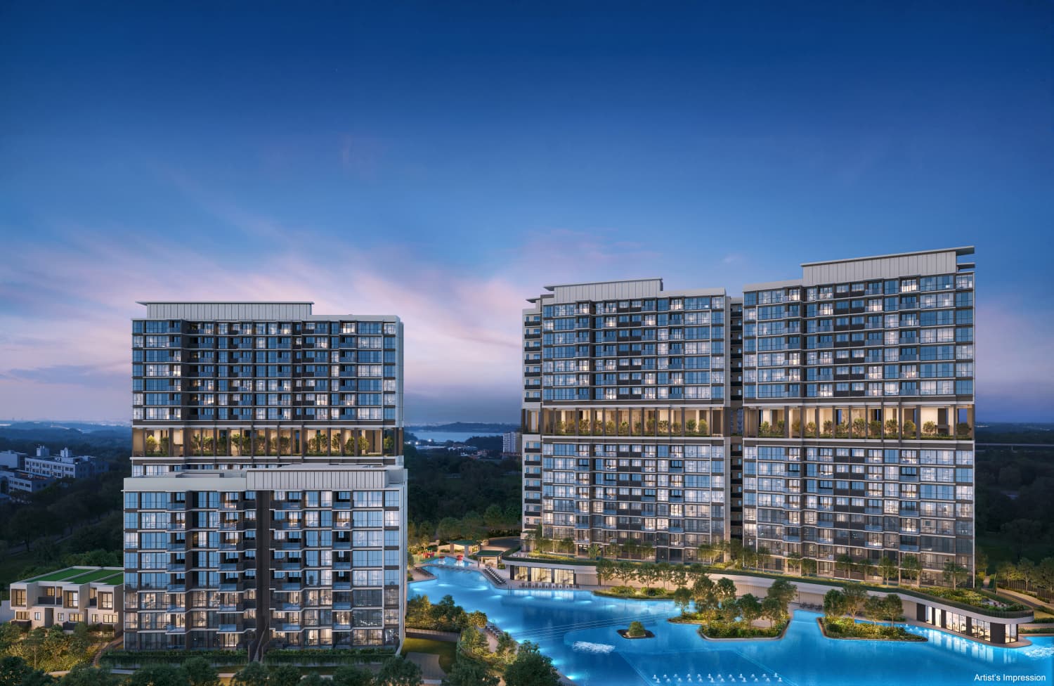 Thomson Reserve — Artist's Impression